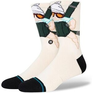 STANCE x The Hangover Carlos Men's Crew Socks Medium Men 6-8.5 Women 8-10.5